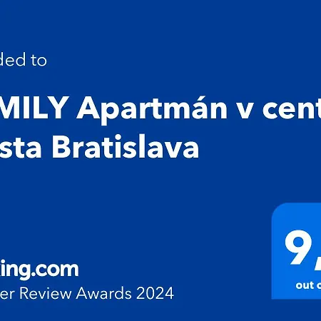 Family Apartman V Centre Mesta Daire *